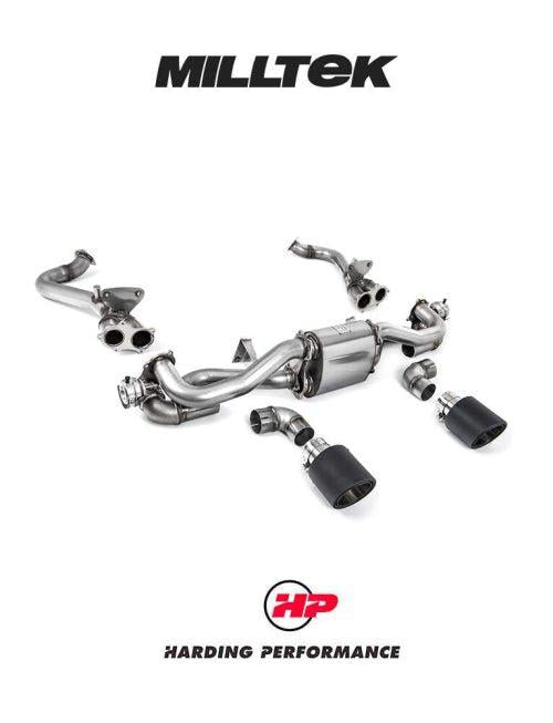 MILLTEK OPF/GPF Bypass – Porsche Cayman 718 GT4 4.0 - Carbon