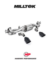 MILLTEK Particulate Filter Back Porsche Cayman 718 GT4 4.0 - SSXPO155