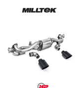 MILLTEK Particulate Filter Back Porsche Cayman 718 GT4 4.0 - SSXPO150