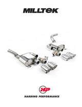 MILLTEK Valved Rear Silencers Porsche Macan 2.9 V6 GTS & Turbo (Facelift Models only) - Polished GT-115 Trims