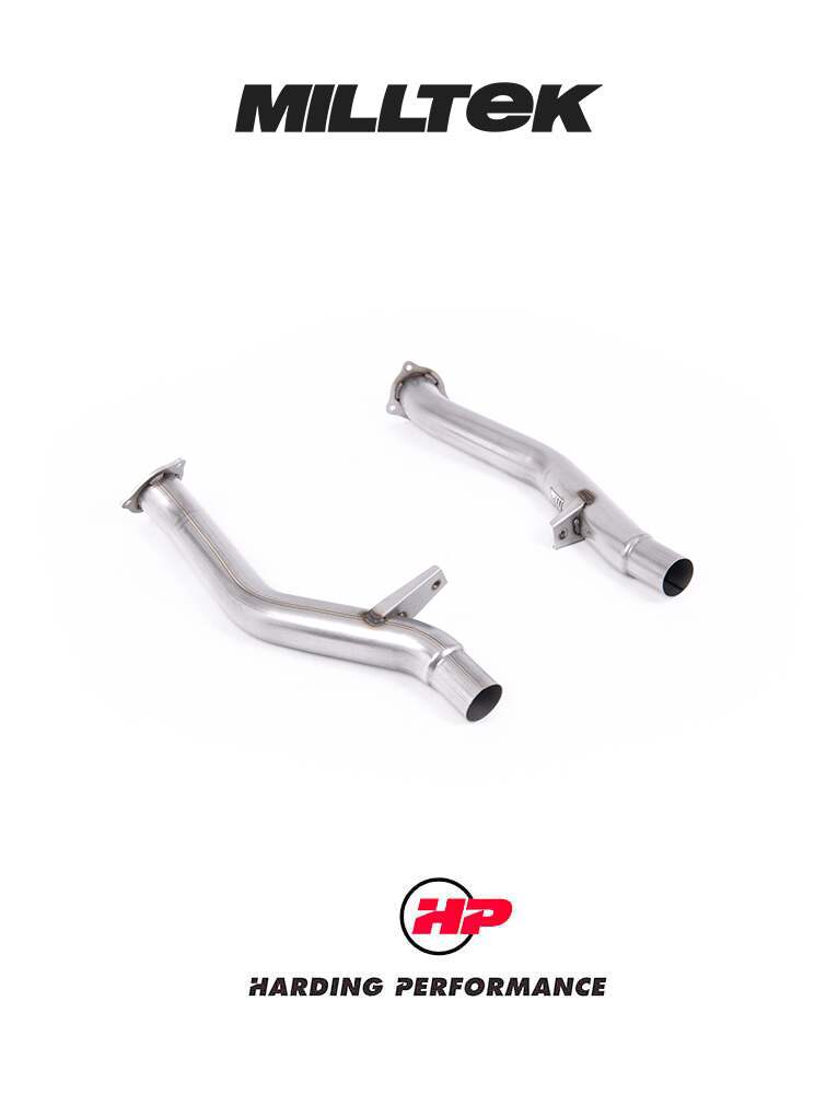 MILLTEK Secondary Catalyst Bypass – Porsche Cayenne 958 4.8, suits the OE Cat-back system [SSXPO204]