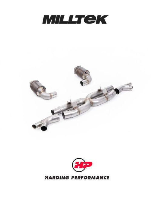 MILLTEK Full System 911 991.2 Turbo S - Race X Pipe