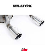 MILLTEK Cat Back Renault Clio 182 - Non-resonated / Race