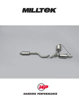 MILLTEK Cat-back – Renault Clio RS 200 - Standard / Uses OE Trims