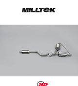 MILLTEK Cat-back – Renault Clio RS 200 - Standard / Uses OE Trims