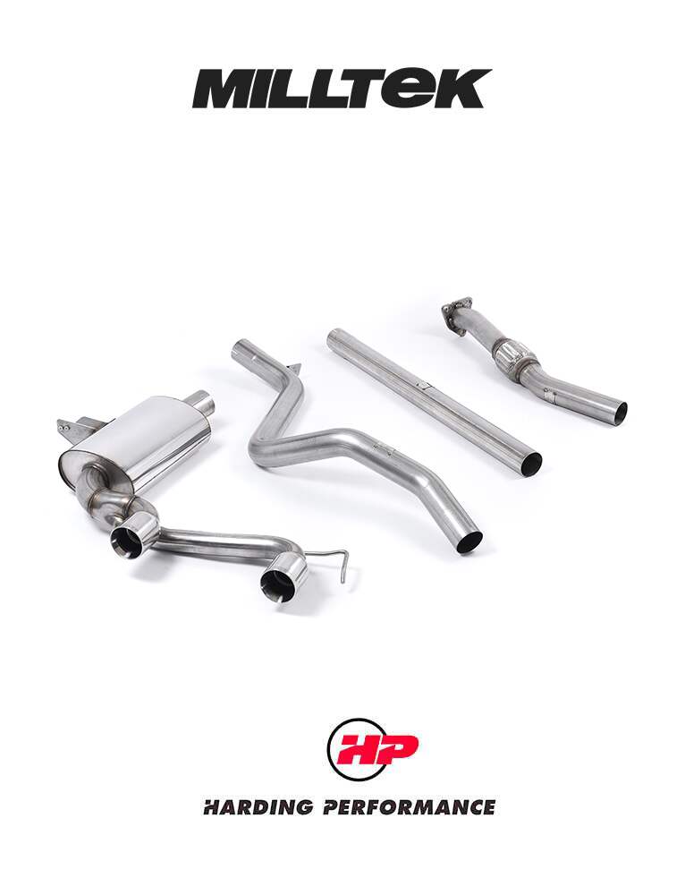 MILLTEK Cat-back – Renault Megane RS225 [SSXRN401]