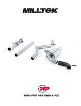MILLTEK Cat-back – Renault Megane RS250/265/275, Uses OE Trim - Non-resonated