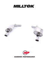 MILLTEK Rear Silencer(s) – Range Rover Sport 5.0 SuperCharged, Polished GT-90 Trims [SSXRR109]