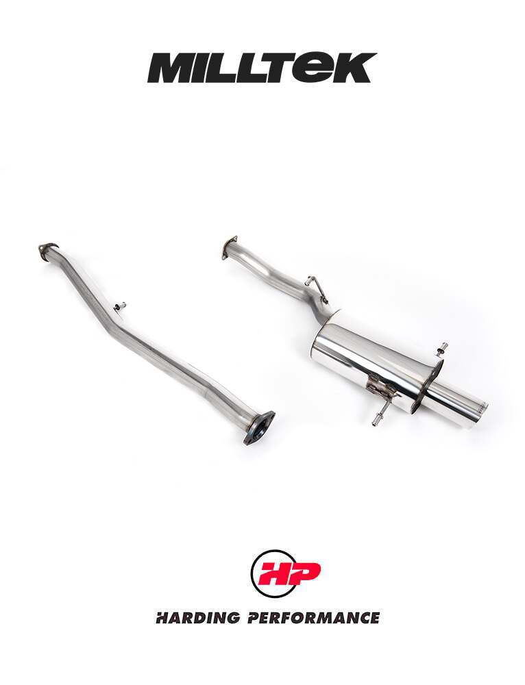 MILLTEK Cat-back – Subaru Impreza WRX/STi, Non-resonated, 100mm Tip [SSXSB012]