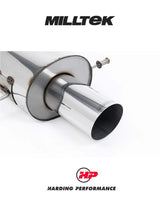 MILLTEK Cat-back – Subaru Impreza WRX/STi, Non-resonated, 100mm Tip [SSXSB012]