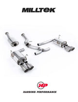 MILLTEK Cat-back – Subaru Impreza WRX STi 2014-2021 - EC-Approved - Titanium GT-100 Tips