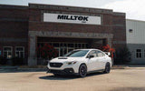 MILLTEK Cat-back – Subaru WRX (VB) 2.4T Boxer - Resonated - GT-100 Cerakote Black Tips