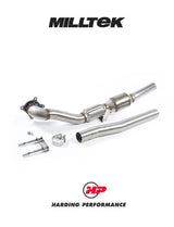 MILLTEK Downpipe VW Scirocco R - Milltek 3" Cat Back - Race Cat