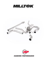 MILLTEK Cat-back – Swift Sport 1.4T - Jet-115 Carbon Trims