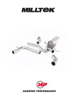 MILLTEK Front Pipe Back System – Swift Sport 1.4T - Jet-115 Carbon Trims