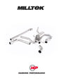 MILLTEK Cat-back – Swift Sport 1.4T - GT-115 Polished Trims