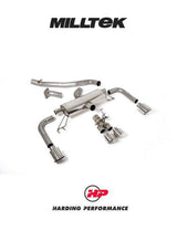 MILLTEK Cat Back – Corolla GR 1.6 Turbo - Secondary Cat-back - Non Resonated - Polished GT Tips