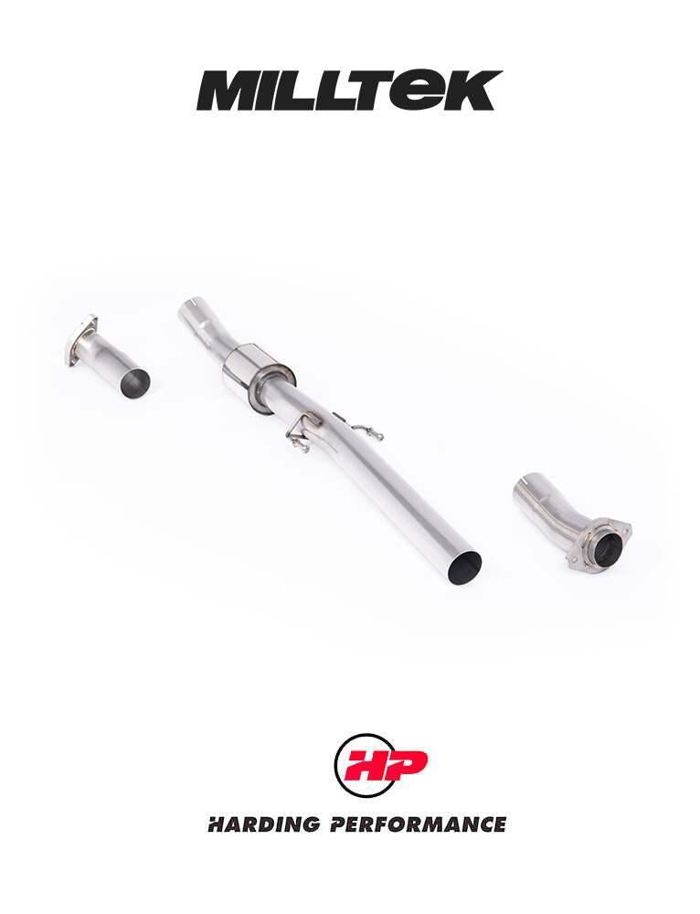 MILLTEK GPF/OPF Bypass Toyota Yaris Gen 2 GR 1.6T - High Flow Sport Cat