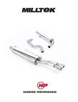 MILLTEK Cat Back VW Bora 1.8T 2WD - Resonated