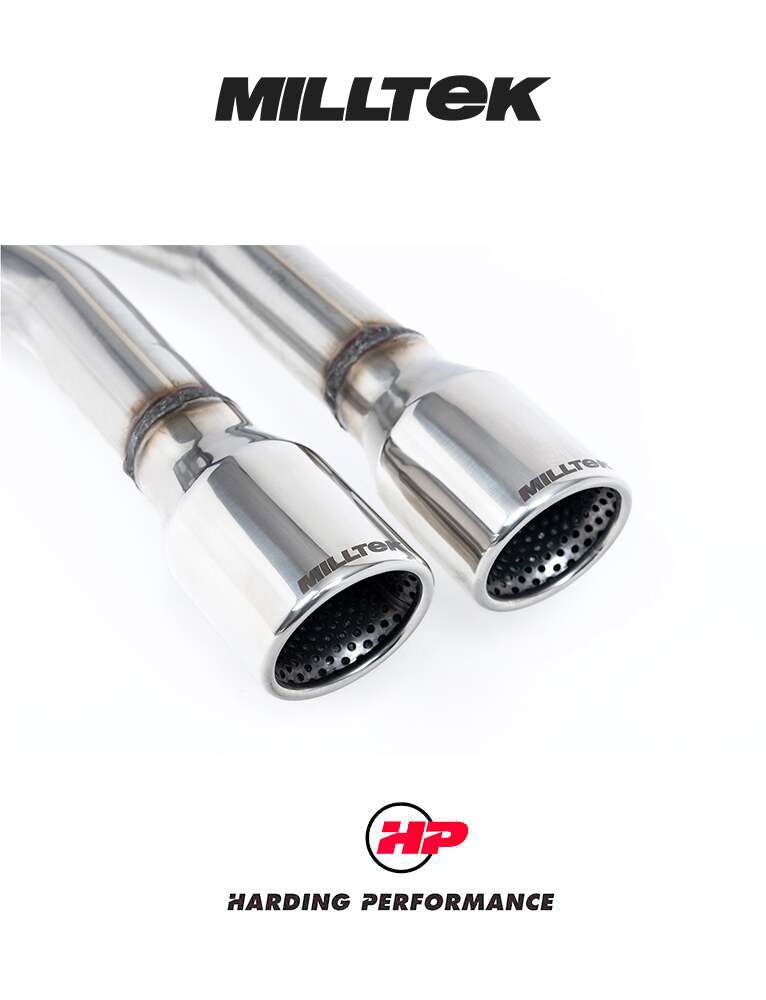 MILLTEK Cat Back VW Bora 1.8T 2WD - Resonated
