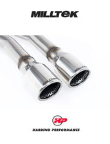 MILLTEK Cat Back VW Bora 1.8T 2WD - Resonated