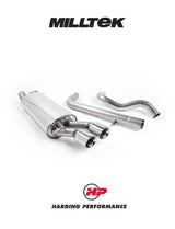 MILLTEK Cat Back VW Golf Mk4 GTI 1.8T Twin 80mm - SSXVW052