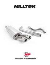 MILLTEK Cat Back VW Golf Mk4 GTI 1.8T Twin 80mm - SSXVW052