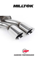 MILLTEK Cat Back VW Golf Mk4 GTI 1.8T Twin 80mm - SSXVW052