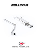 MILLTEK Cat-back VW Polo GTI 1.8T (9N) - Resonated