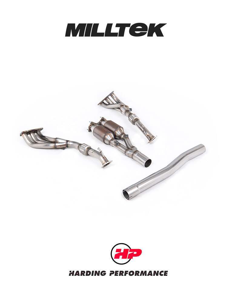 MILLTEK Manifold & Hi-Flow Sports Cat – VW MK5 R32 3.2 V6 [SSXVW121]
