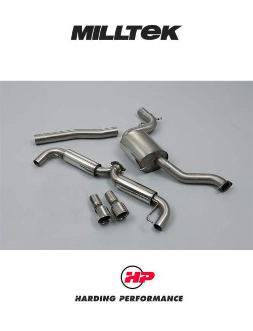 MILLTEK Cat Back VW Golf Mk6 GTI 3 Inch System - SSXVW145