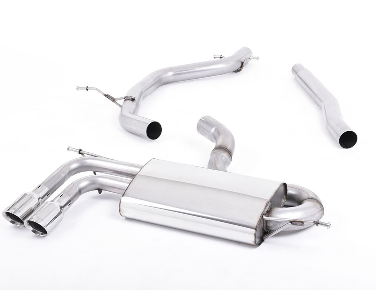 Milltek Sport | Cat-Back (Non-Resonated) A3 1.8 Non-Quattro (8P) - ModsDirect