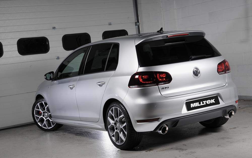 MILLTEK Cat Back VW Golf Mk6 GTI Ed35 3 Inch System - SSXVW176