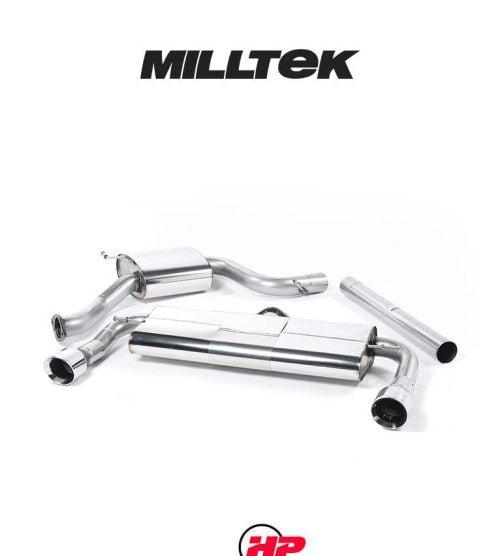 MILLTEK E-Mark Cat-back – VW Golf Mk7 GTI - Polished