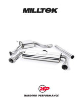 MILLTEK E-Mark Cat-back – VW Golf Mk7 GTI - Titanium
