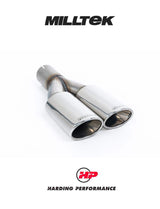 MILLTEK DPF Back VW Amarok 2.0 BiTDI - Polished