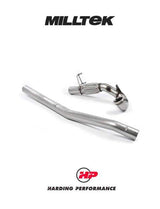 MILLTEK Downpipe – VW Golf MK7/7.5 R/8V S3 - 3" (76.2Mm) - Large-bore Downpipe and De-cat - Milltek Cat Back 3"