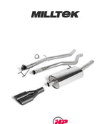 MILLTEK DPF Back VW Amarok 2.0 BiTDI - Black