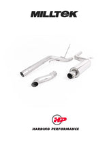 MILLTEK Particulate Filter Back VW Caddy 2.0 TDI - Resonated