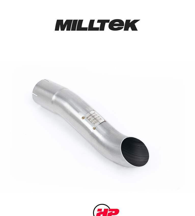 MILLTEK Particulate Filter Back VW Caddy 2.0 TDI - Non-resonated / Race