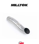 MILLTEK Particulate Filter Back VW Caddy 2.0 TDI - Non-resonated / Race