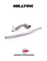 MILLTEK Downpipe – VW Golf MK7/7.5 R/8V S3 - 3.15" (80Mm) - Large Bore Downpipe and Hi-Flow HJS Sports Cat - Milltek Cat Back 3.15"