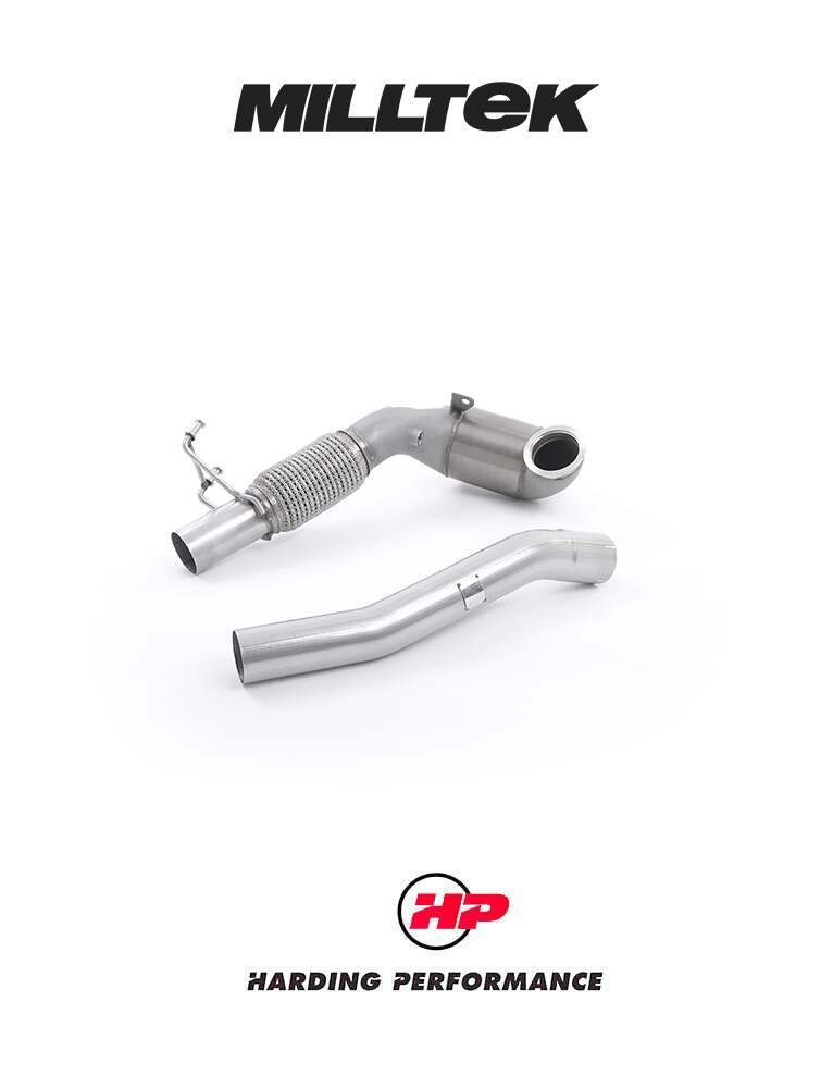 MILLTEK VW Golf MK7 GTI Downpipe - Decat - Milltek 3" Cat Back