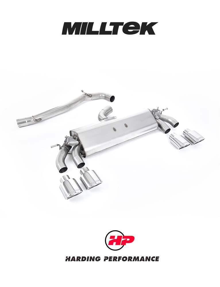 MILLTEK Cat-back – VW Golf MK7.5 R