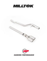 MILLTEK Cat Back VW Amarok V6 Twin Outlet - SSXVW448