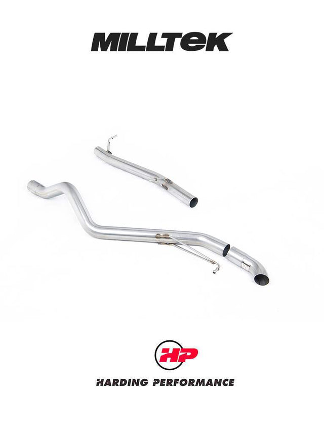 MILLTEK Particulate Filter-Back- VW Transporter Non-Resonated with Discrete Tailpipe [SSXVW574]
