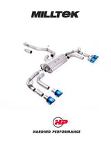 MILLTEK Cat Back – VW Tiguan R - GT-100 Burnt Titanium