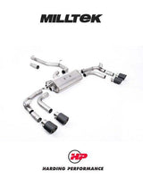 MILLTEK Cat Back – VW Tiguan R - JET-100 Carbon