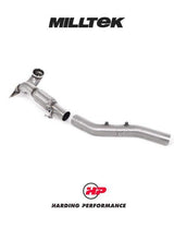 MILLTEK Large Bore Downpipe MK8.5 GTI Cupra Formentor VZ Leon VZ/VZx - De-cat - Fits with Milltek OPF/GPF Back System Only