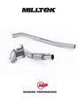 MILLTEK Downpipe – VW Golf MK7/7.5 R/8V S3 - 3.15" (80Mm) - Large Bore Downpipe and Hi-Flow HJS Sports Cat - Milltek Cat Back 3.15"